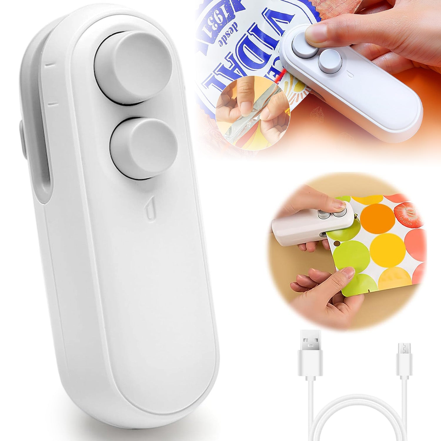 MAGNETIC FILM SEALER DESIGN FOR CAMPING, HIKING