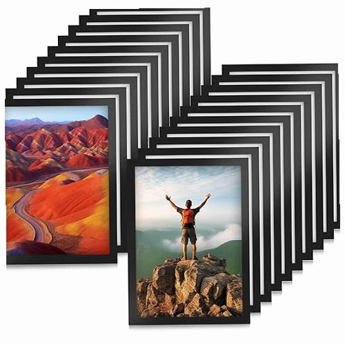 MAGNETIC FRAMES SELF-ADHESIVE A4 FOR PHOTO POSTERS 20 PIECES GIFT