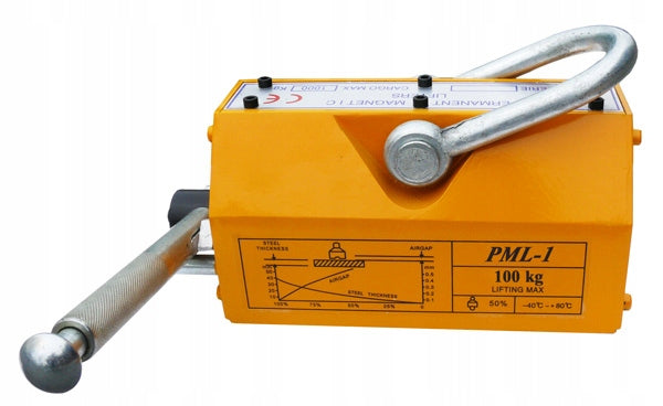 MAGNETIC SHEET METAL GRIPPER MAGNET LIFT 100 kg LIFT GRIPPER Manufacturer code PML100