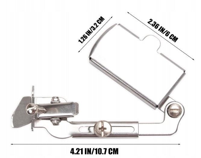 MAGNETIC UNIVERSAL GUIDE FOR SEWING MACHINE STAINLESS STEEL Manufacturer code Y65678