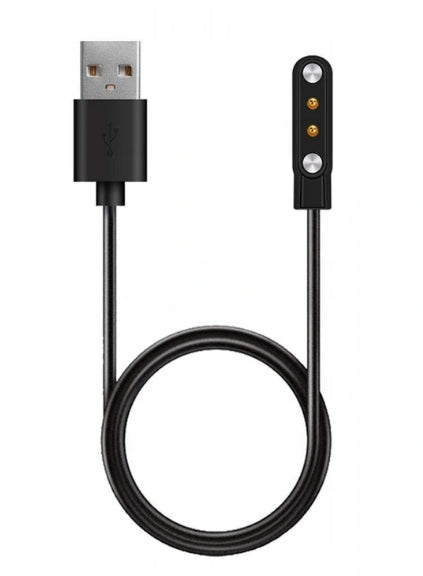 MAGNETIC USB POWER CABLE FOR SMARTWATCH UNIVERSAL 2 PIN Manufacturer no brand