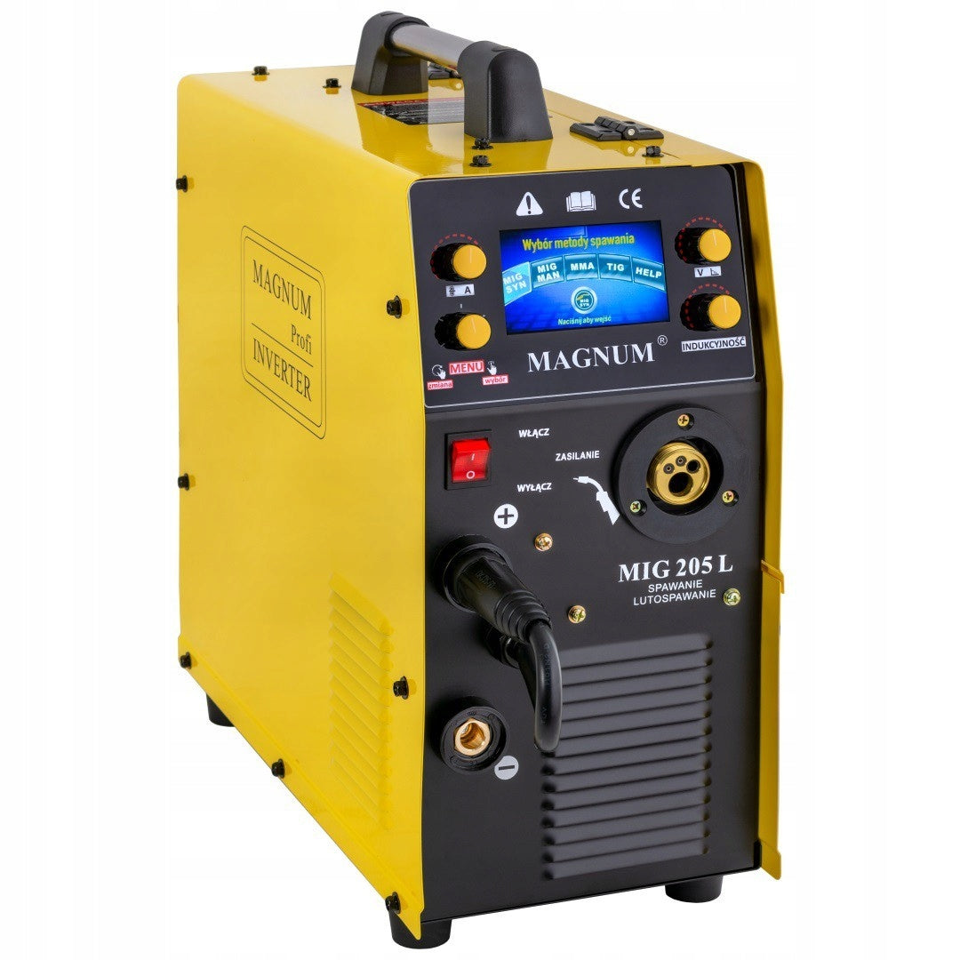 MAGNUM MIG 205L welder with LCD soldering function Brand Magnum