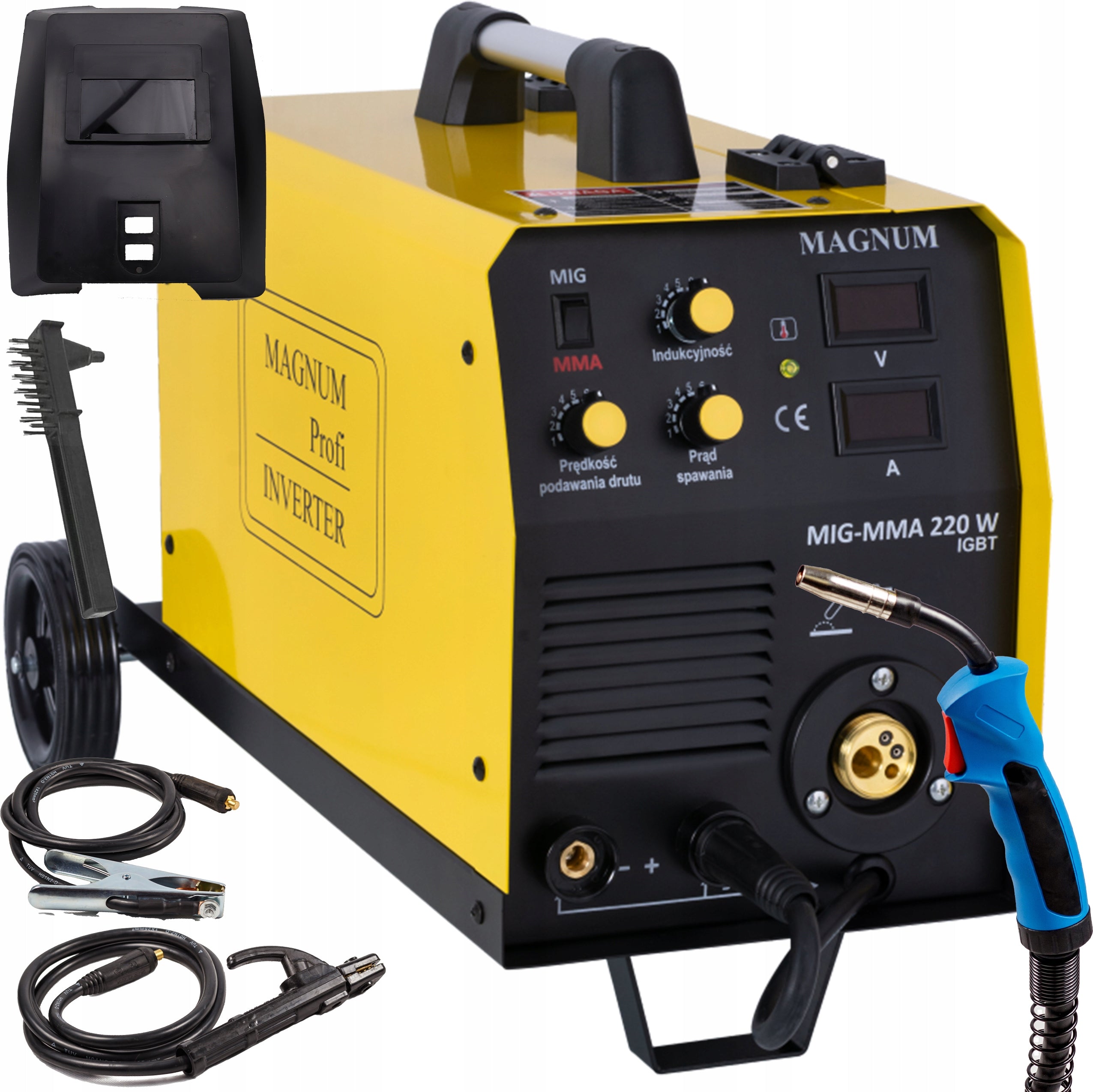 MAGNUM MIG 220W IGBT MIG/MAG MMA FCAW 200A 230V MIGOMAT