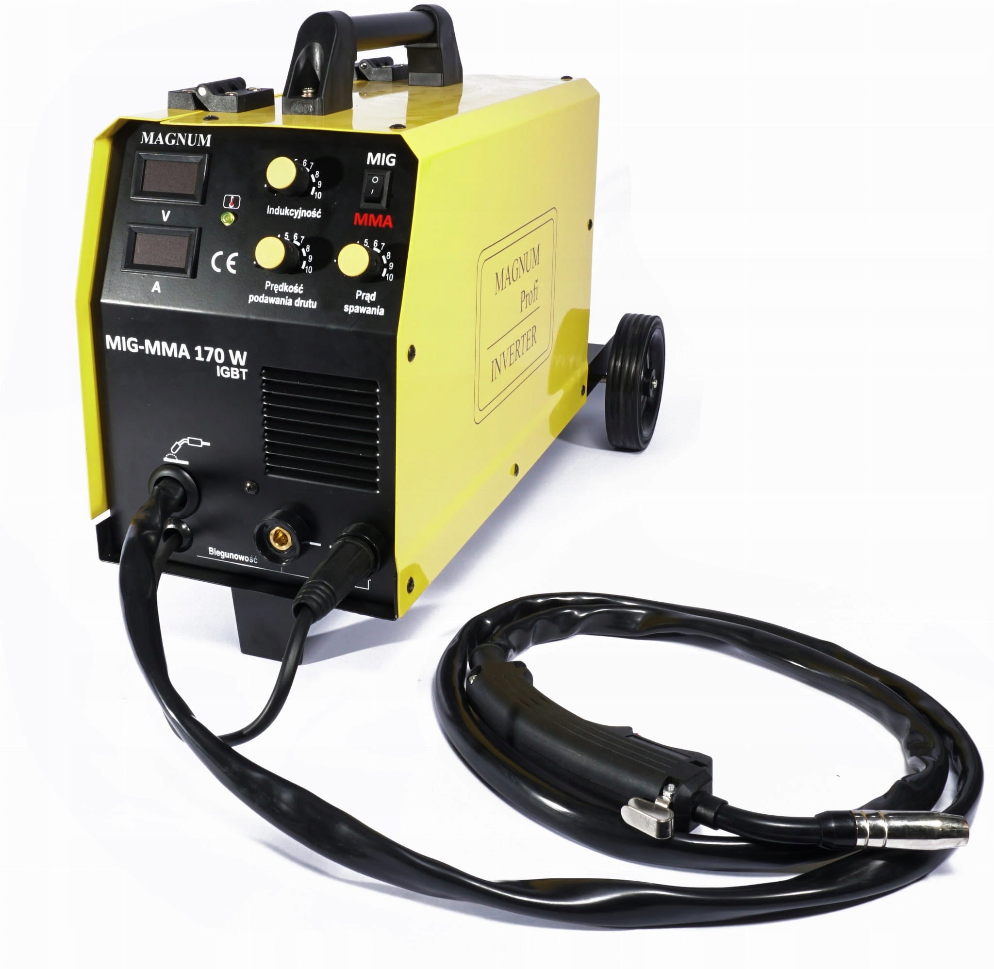 MAGNUM SEMI-AUTOMATIC WELDING MACHINE INVERTER MIG 170W MMA IGBT, 160A/60% EAN (GTIN) 5905323107410