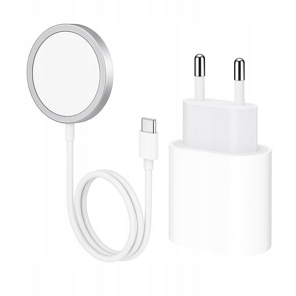 MAGSAFE INDUCTION CHARGER FOR APPLE IPHONE + USB-C Cube Manufacturer code 9012