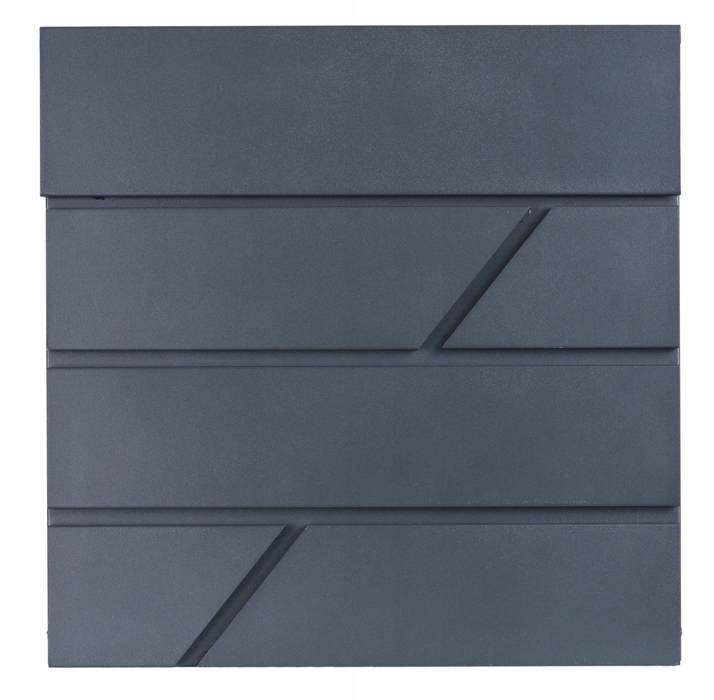 MAILBOX FOR LETTERS NEWSPAPER STEEL MOUNTING KIT Brand Gockowiak