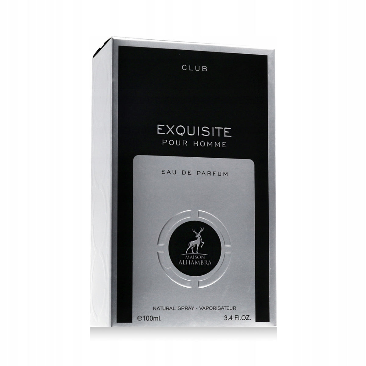 MAISON ALHAMBRA EXQUISITE CLUB 100ML EAU DE PARFUM FOR MEN Brand Maison Alhambra