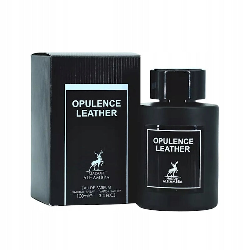 MAISON ALHAMBRA OPULENCE LEATHER 100ML EDP Packaging status original