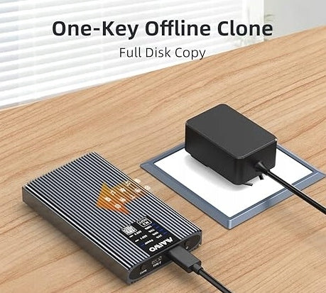 MAIWO K2022S SSD Duplicator M.2 2-Bay Cloning Drives Without Computer Manufacturer code E172