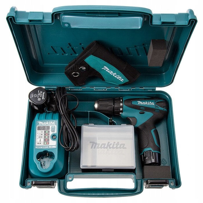 MAKITA Cordless screwdriver 10,8V DF330DWE 2x1,3Ah 2 gears Suitcase Packaging status original