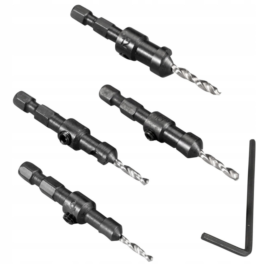 MAKITA Drill bits with countersink for wood D-73455 4/2,8/3,2/3,6mm Manufacturer code D-73455