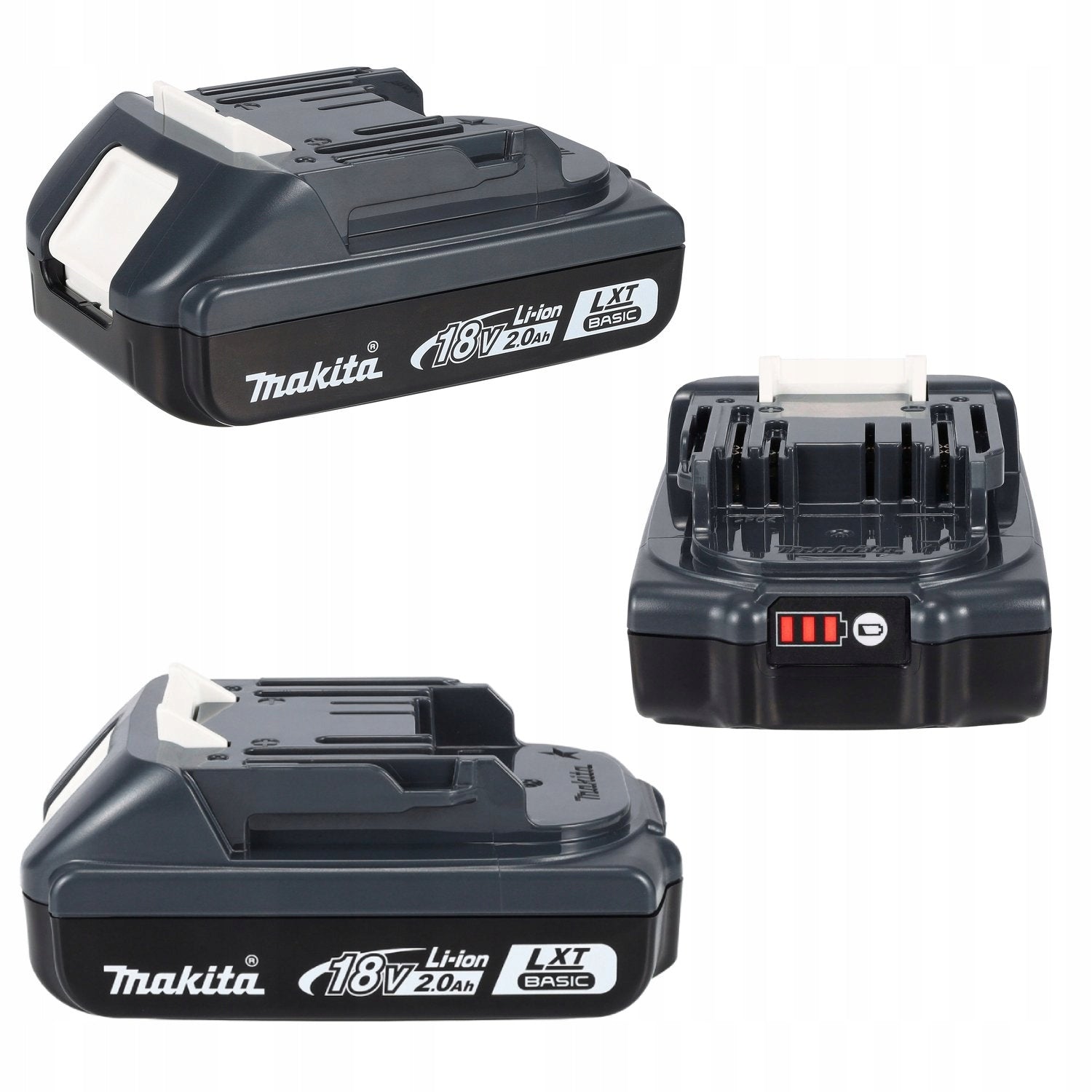MAKITA battery 2.0 Ah battery BLB182 LXT18V BASIC ORIGINAL Manufacturer code BLB182
