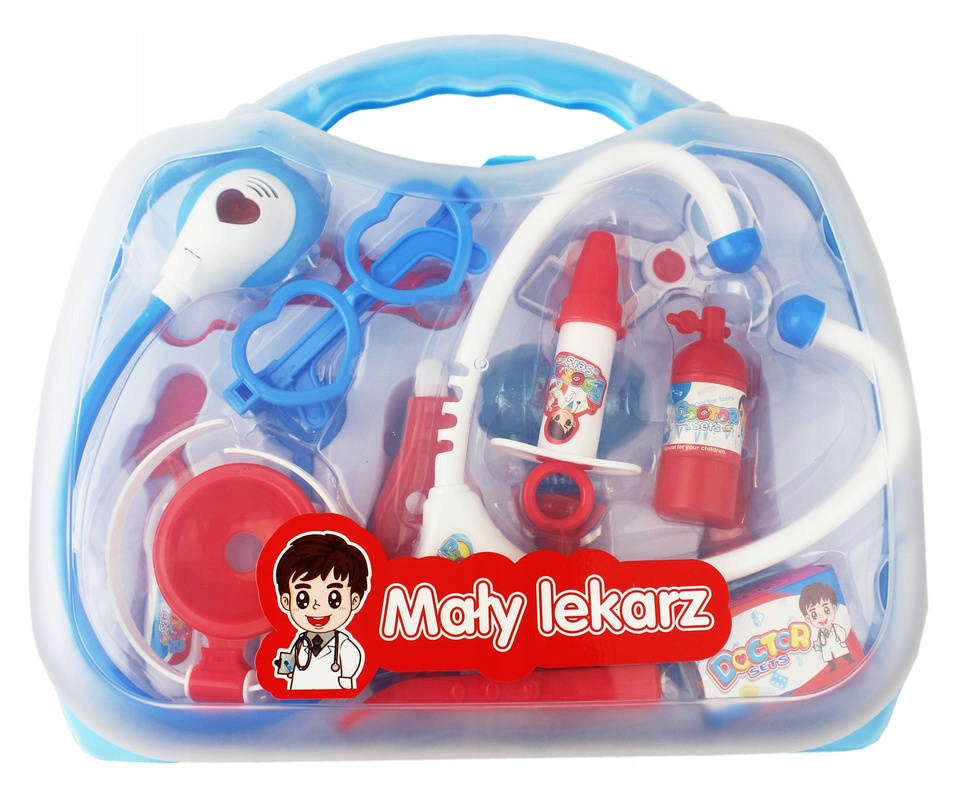 Daktaro žaidimo rinkinys su šviesos ir garso efektais Maly lekarz
