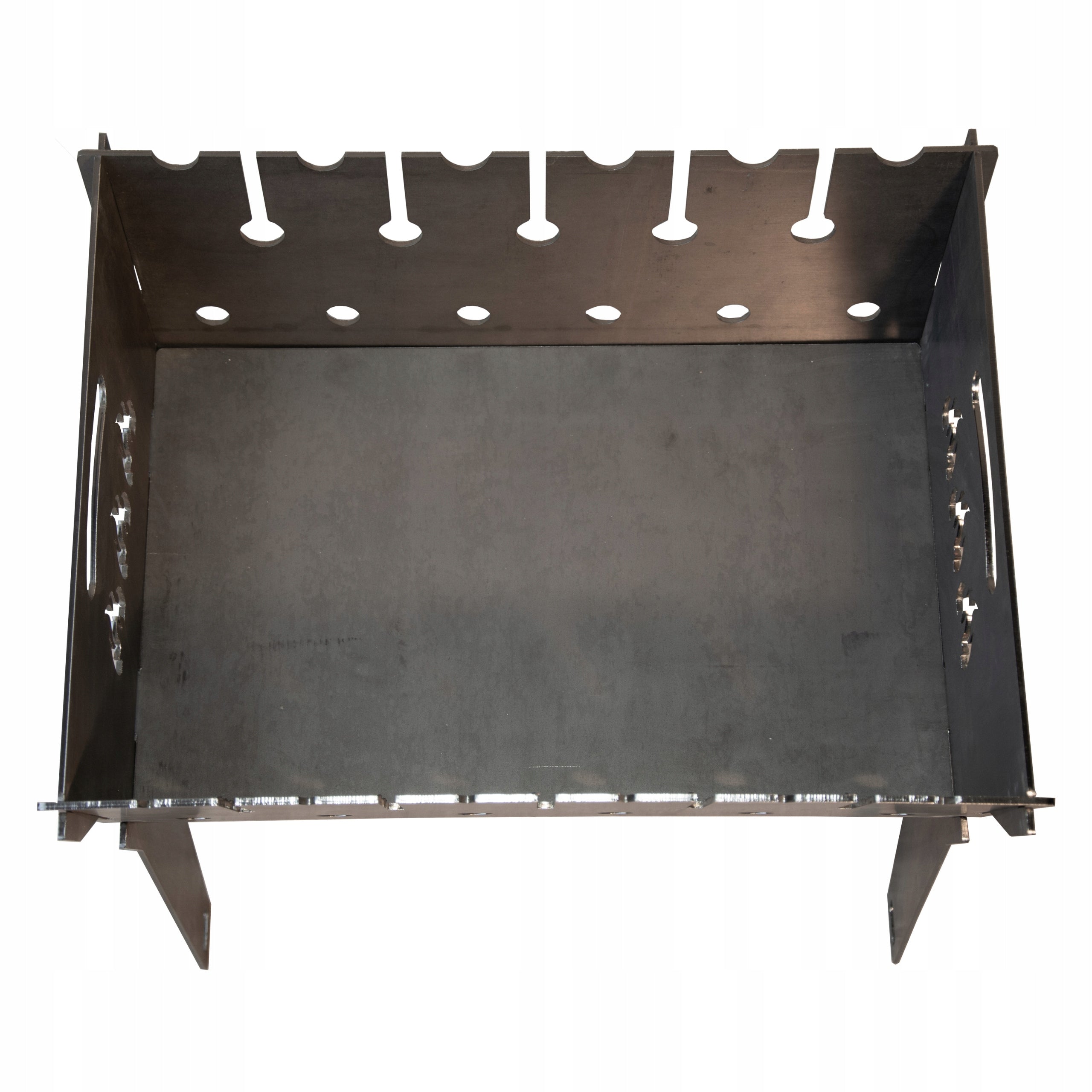 MANGAL FOLDING GRILL MADE OF 3 MM STEEL FOR SKEWERS AND GRILLING L63 Grill width 41 cm