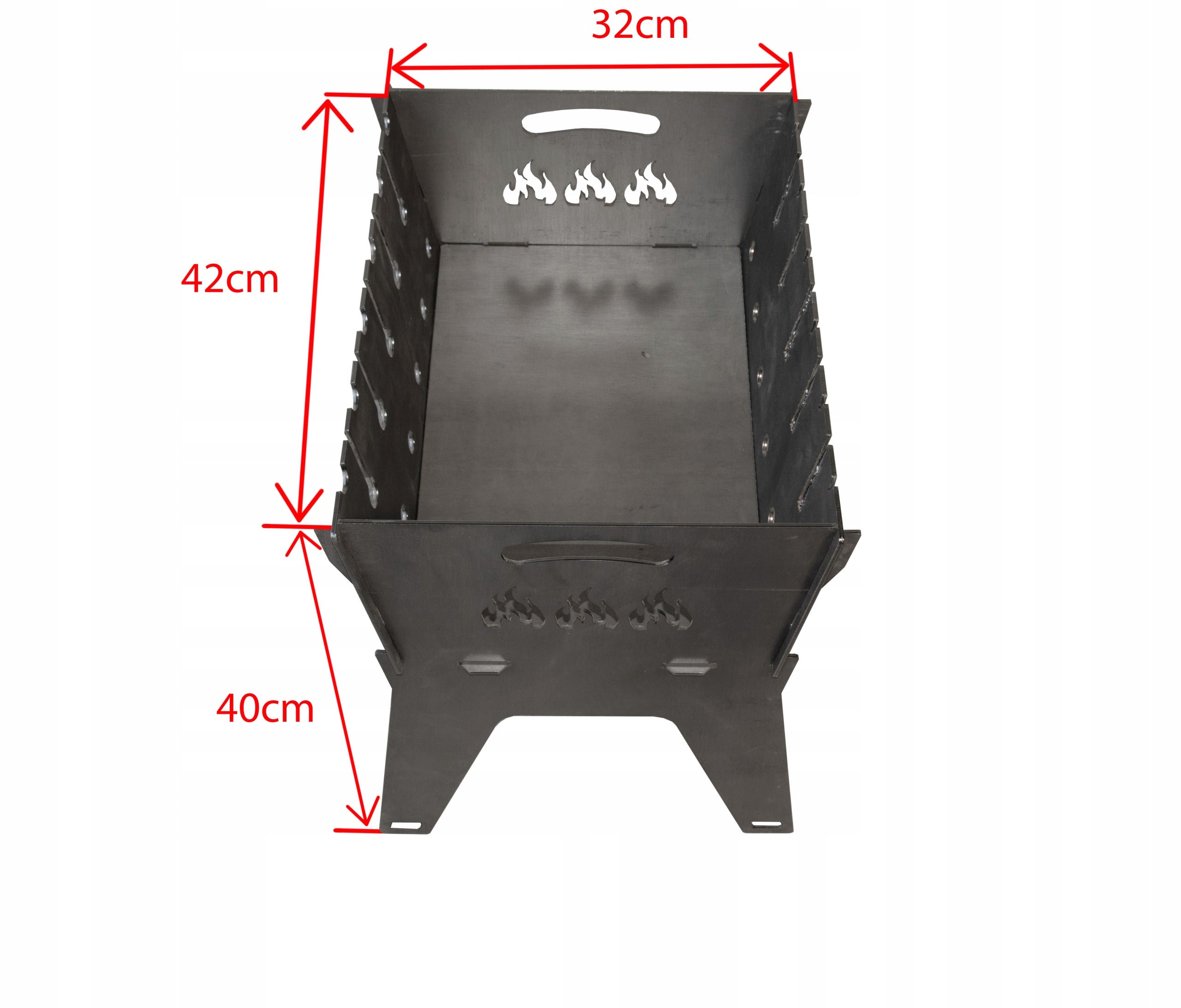 MANGAL FOLDING GRILL MADE OF 3 MM STEEL FOR SKEWERS AND GRILLING L63 Manufacturer code L63