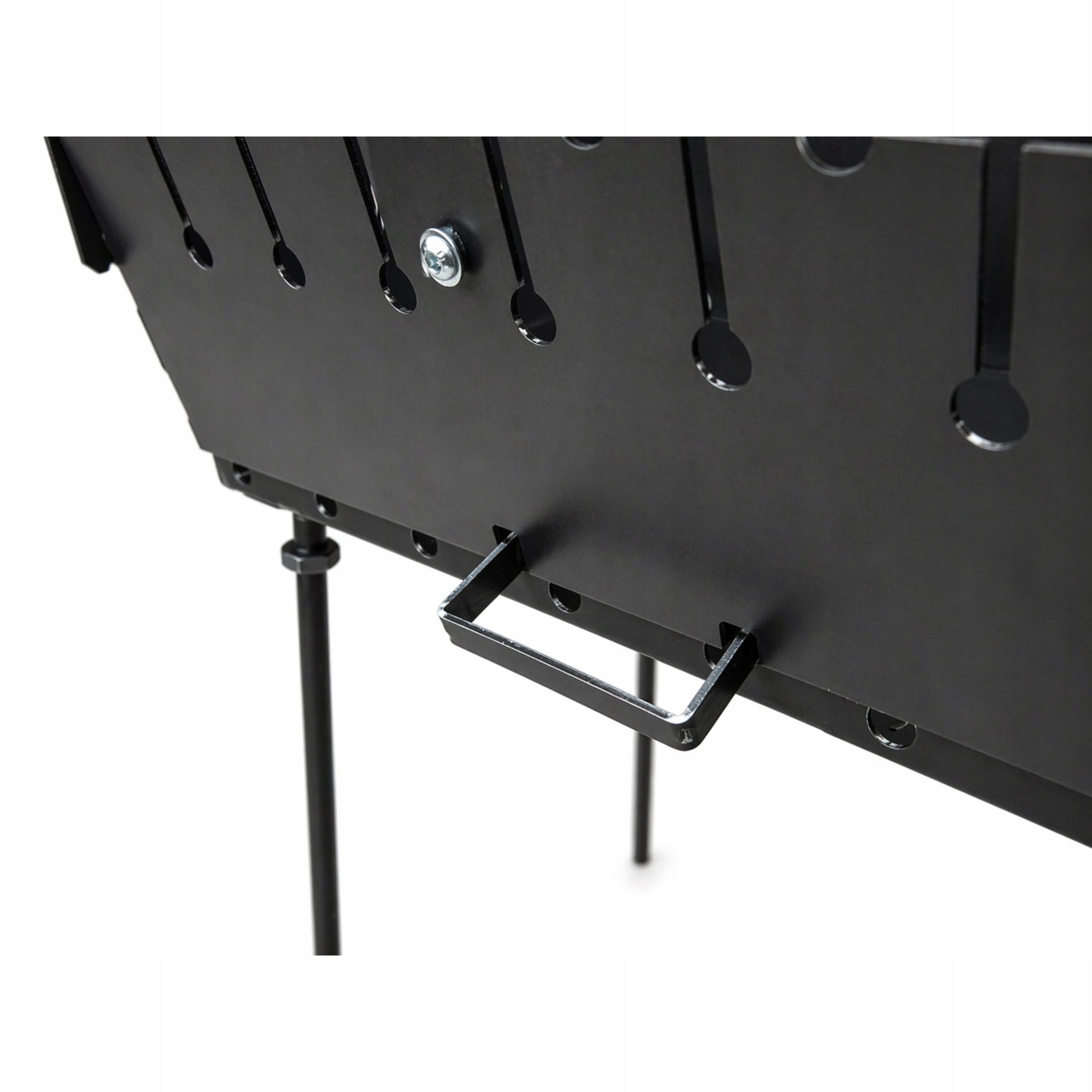 MANGAL GRILL FOLDING 2MM SUITCASE TOURIST FOR 8 SKEWERS T82 Grill width 45 cm