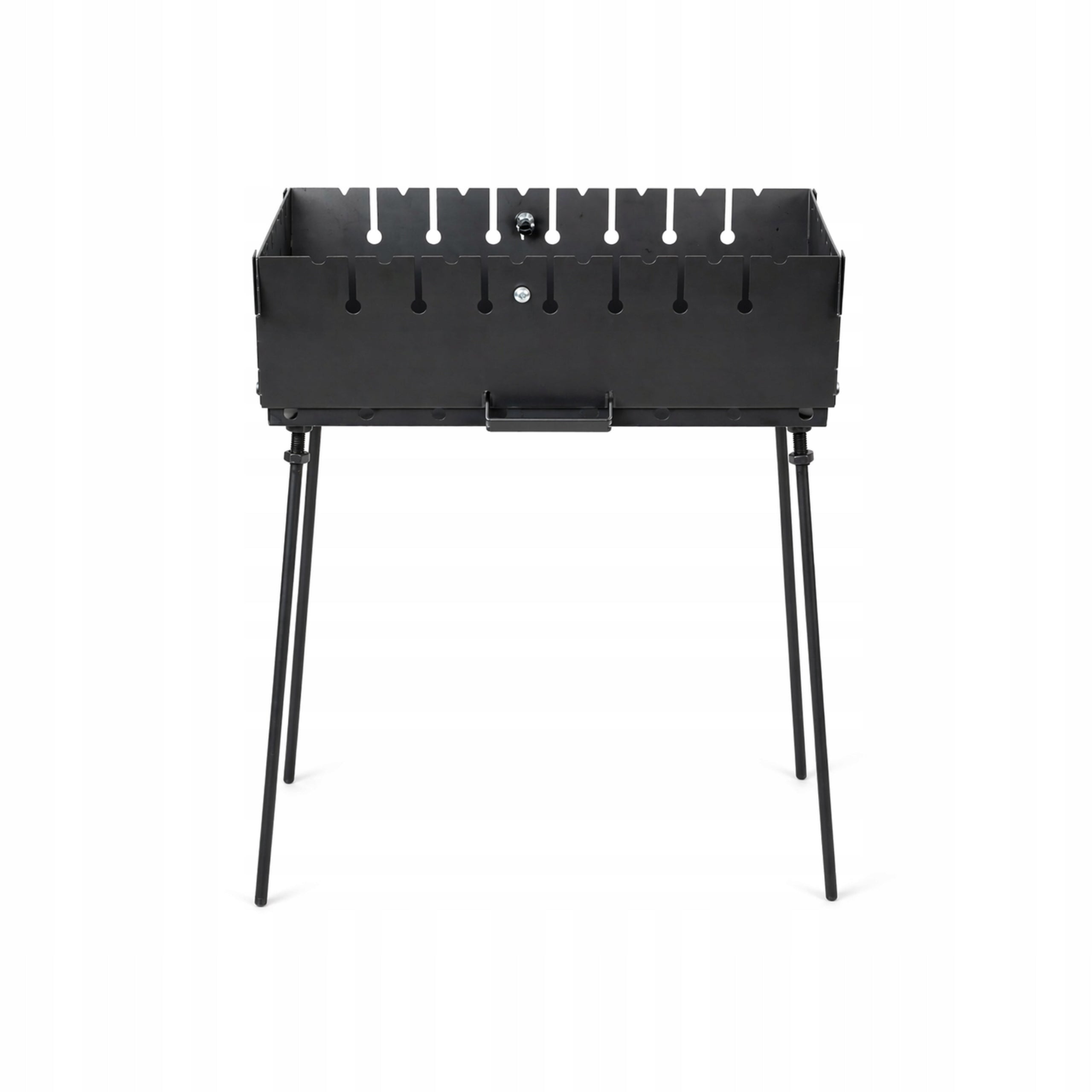 MANGAL GRILL FOLDING 2MM SUITCASE TOURIST FOR 8 SKEWERS T82 Packaging status original