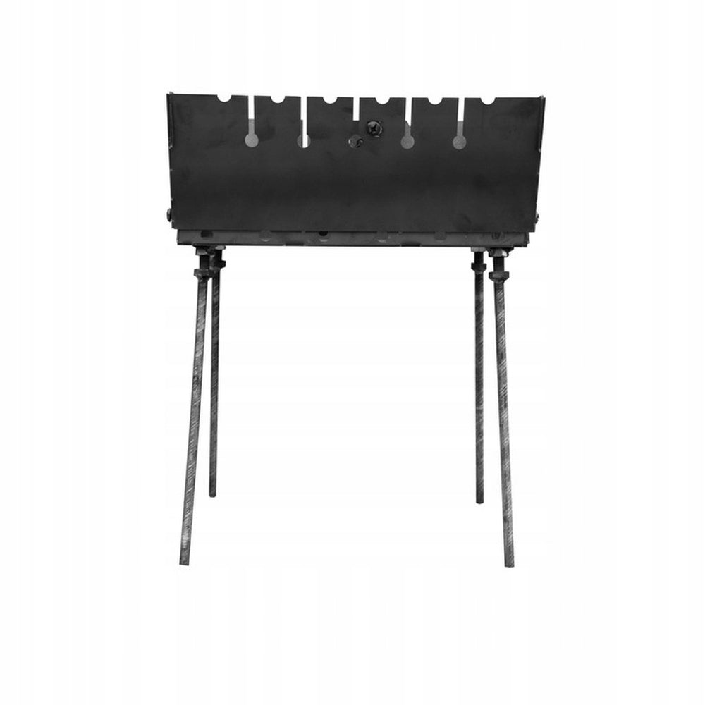 MANGAL "TOURIST" FOR 6 SKEWERS 2MM + COVER GRILL FOLDED T62P Grate width 37 cm