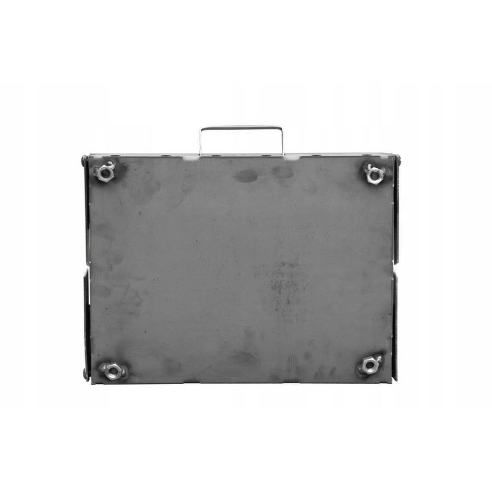 MANGAL "TOURIST" FOR 6 SKEWERS 2MM + COVER GRILL FOLDED T62P Grill width 37 cm