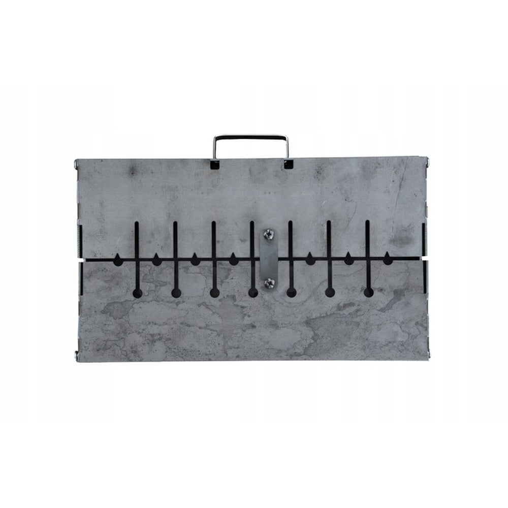 MANGAL "TOURIST" FOR 8 SKEWERS 3MM + COVER T83P GRILL FOLDED T83P Grate width 45 cm