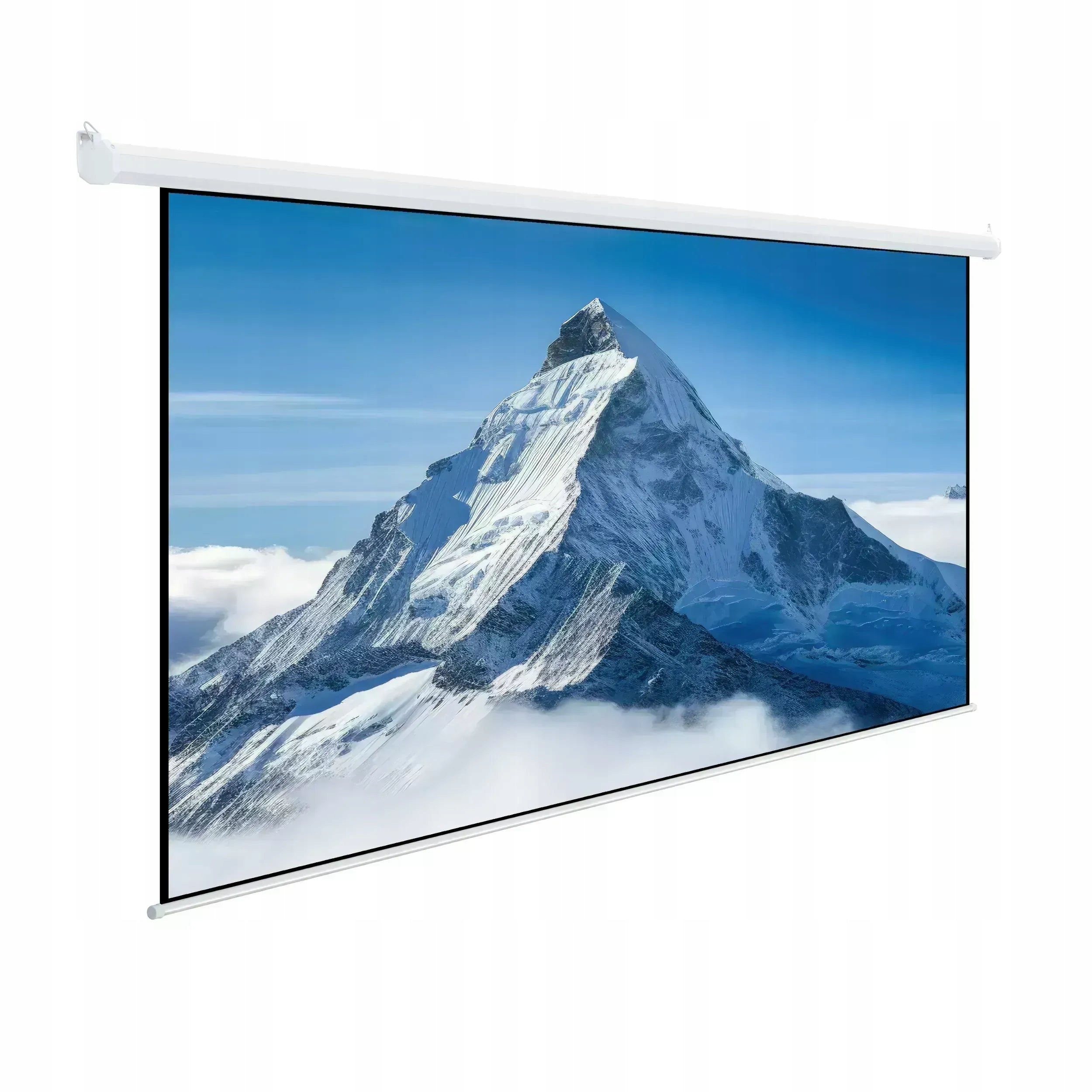MANUAL PROJECTION SCREEN SEMI-AUTOMATIC WALL/CEILING 1:1 96'' 178x178cm Model ERA M70 1:1