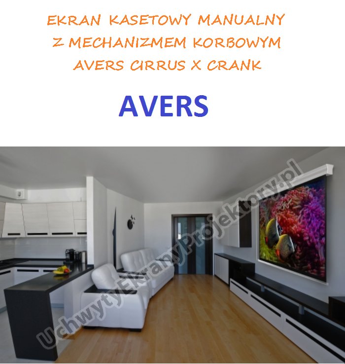MANUAL SCREEN AVERS CIRRUS X CRANK 270 Brand AVERS
