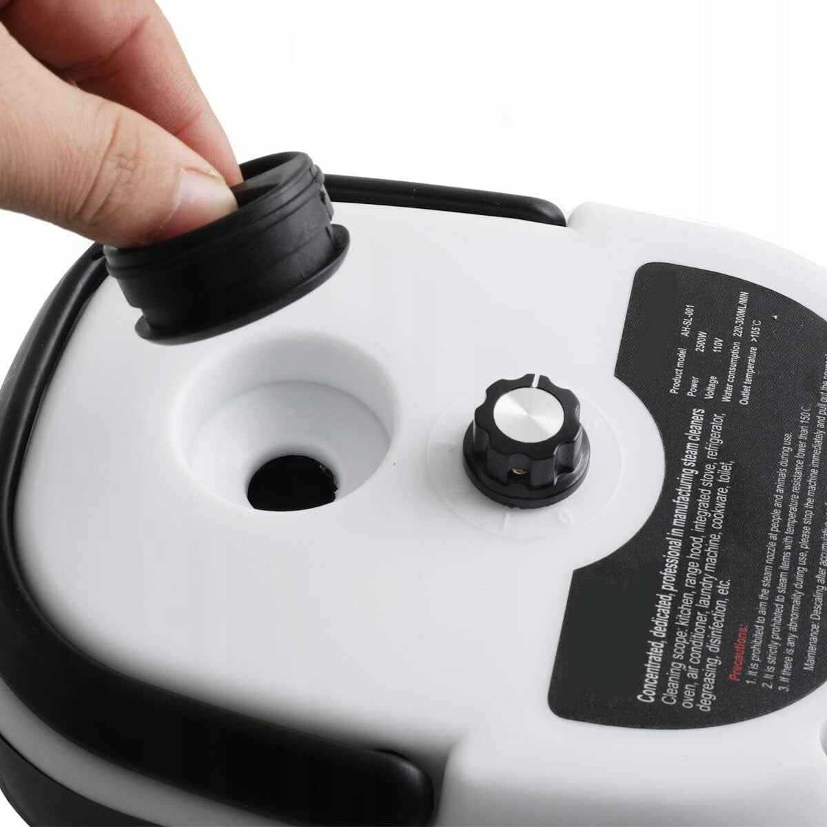 MANUAL STEAM CLEANER SET 2500W FOR TILE GROUT UPHOLSTERY WINDOWS NOZZLE 1L Type steam mop