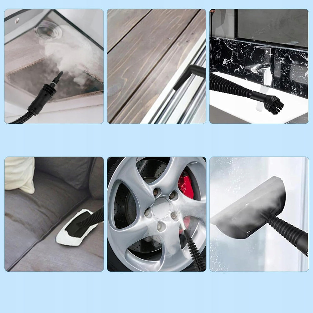 MANUAL STEAM CLEANER WINDOW CLEANER STEAMER 1000W FOR MULTIPLE SURFACES Brand no brand