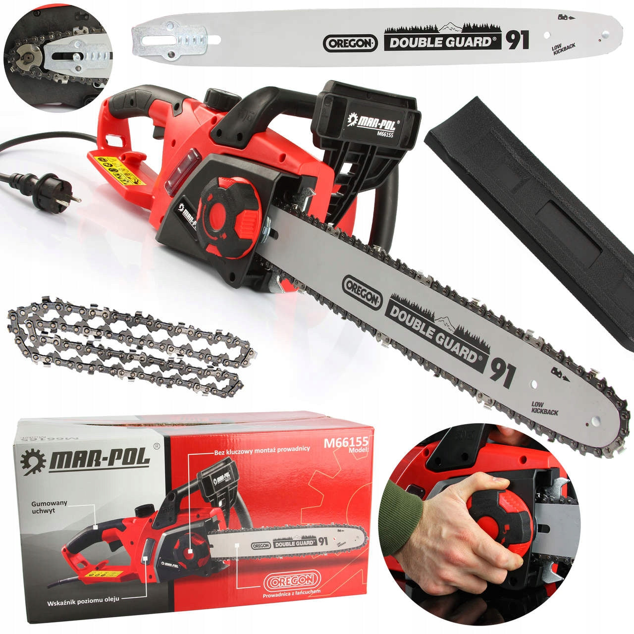 MAR-POL OREGON ELECTRIC CHAIN SAW