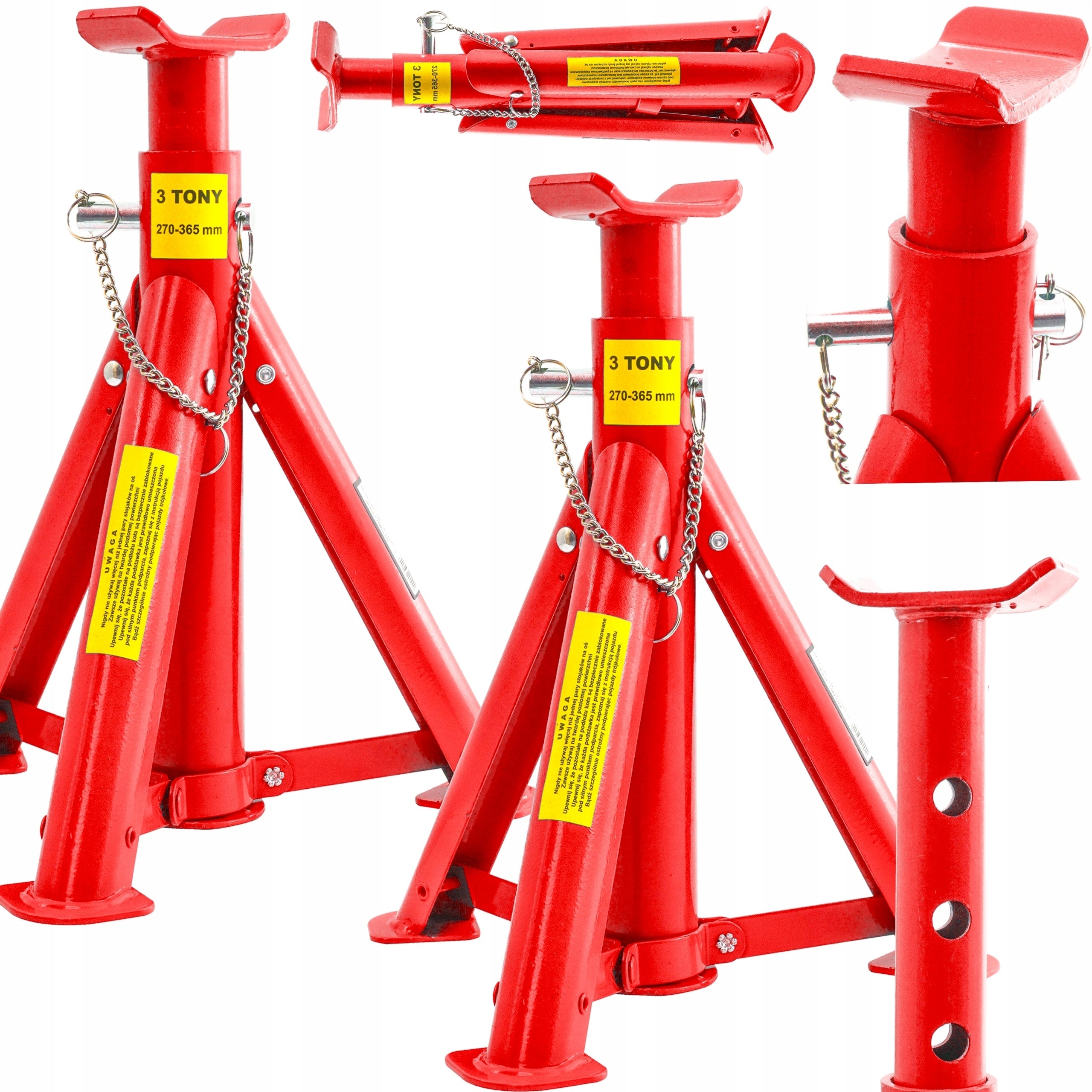 MARE 3T TONS FOLDING COASTERS SUPPORT CAR WORKSHOP SUPPORTS