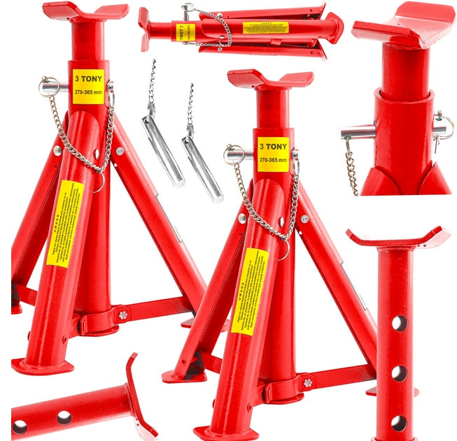 MARE 3T TONS FOLDING COASTERS SUPPORT CAR WORKSHOP SUPPORTS