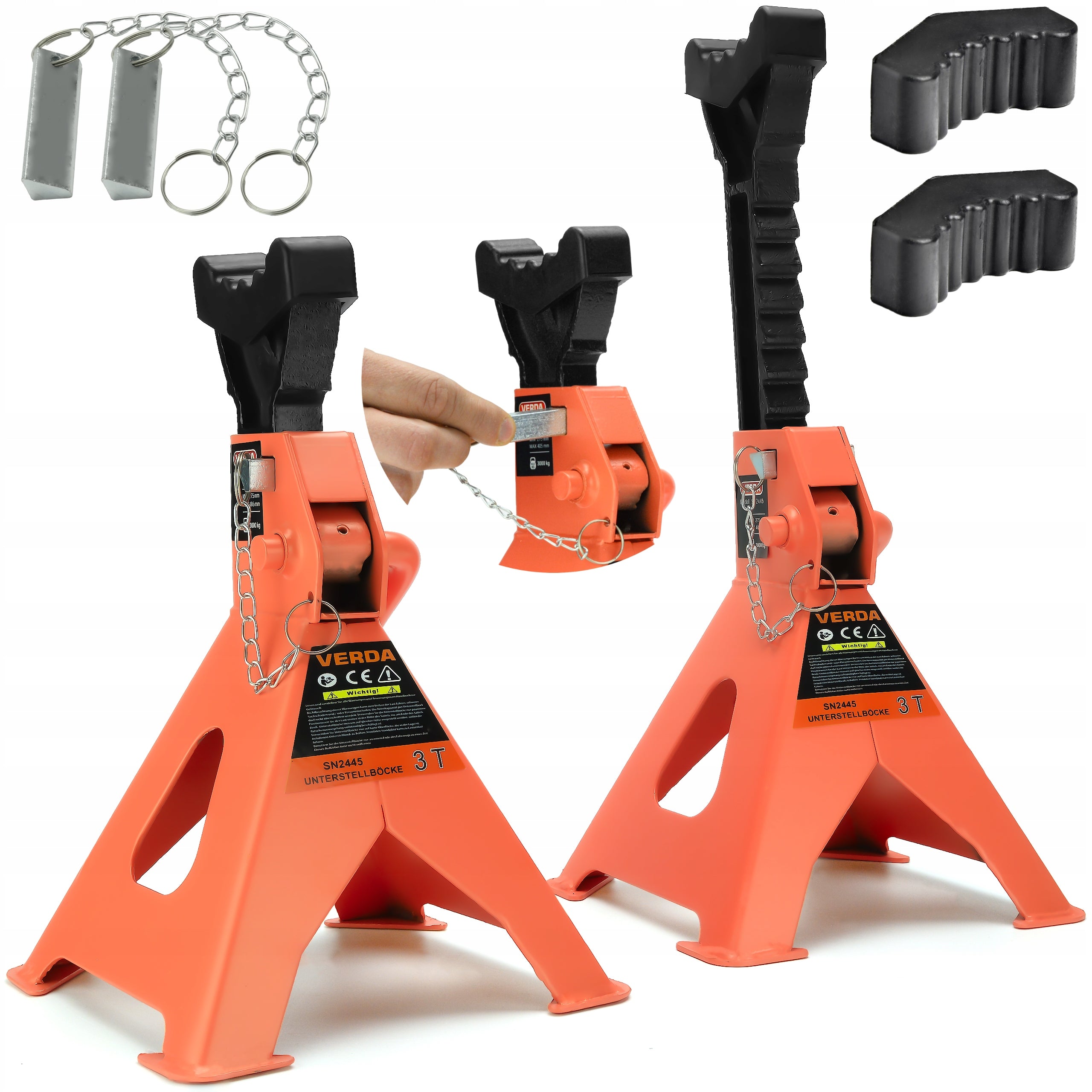 MARE SUPPORTS COASTERS 3T CAR WORKSHOP GOATS WITH RUBBER PIN