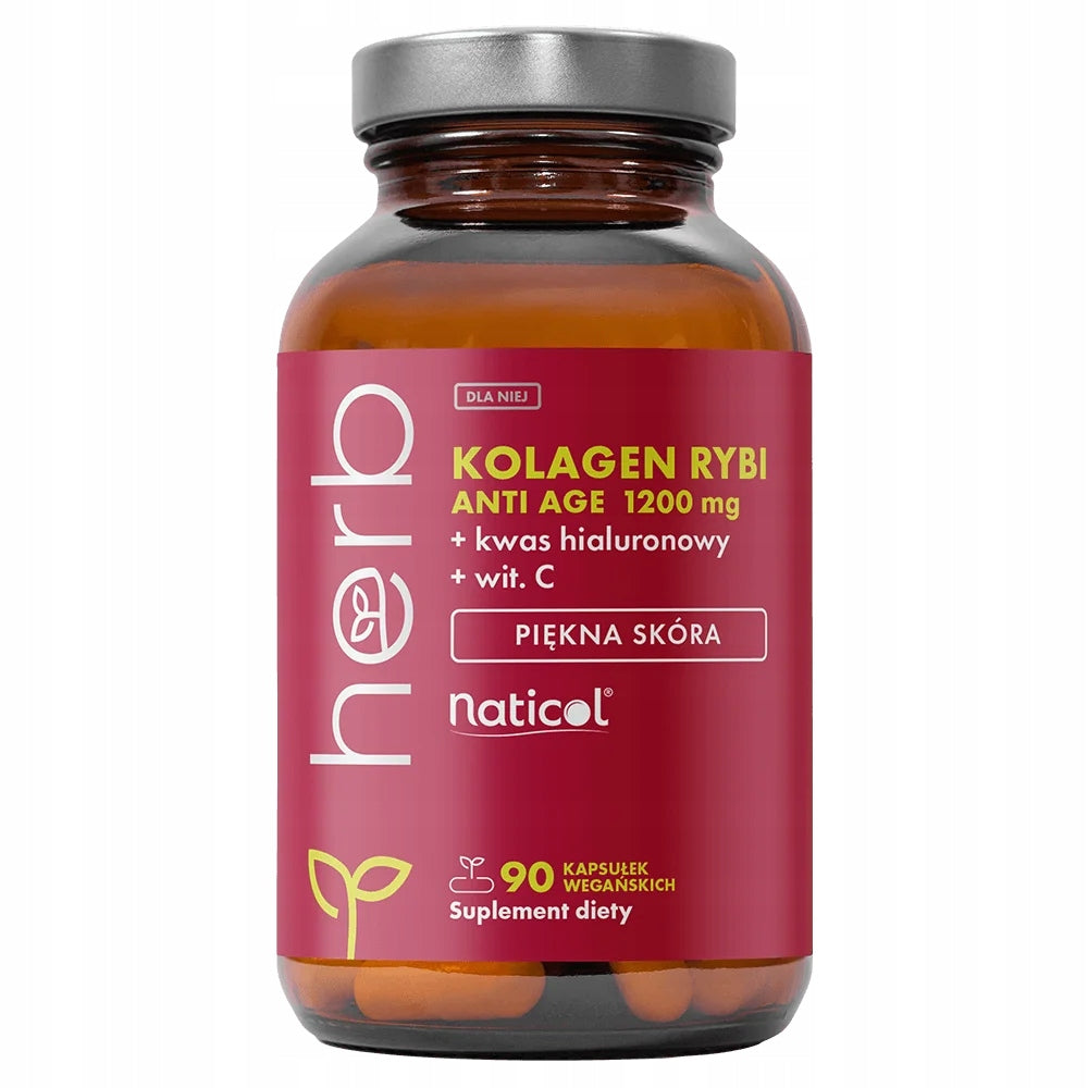 MARINE FISH COLLAGEN HERB ANTI AGE FORTE HYALURONIC ACID HAIR SKIN 90vcap Manufacturer code 5905842131170