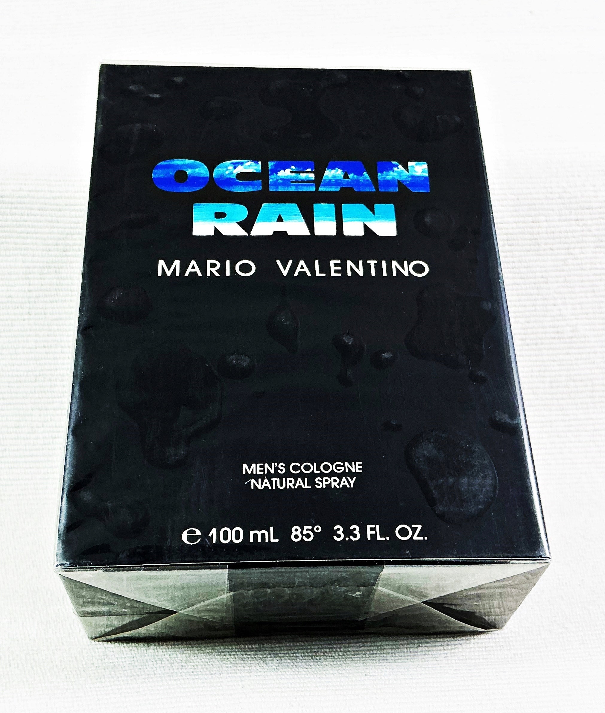 MARIO VALENTINO OCEAN RAIN 100 ML EAU DE COLOGNE UNIQUE Packaging status original