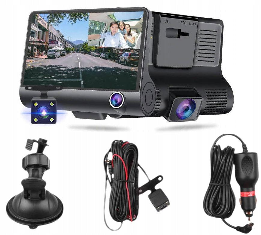 MARK1 Video Recorder Camera Driving DVR 3in1 W05 FullHD 1080p 0,2kg