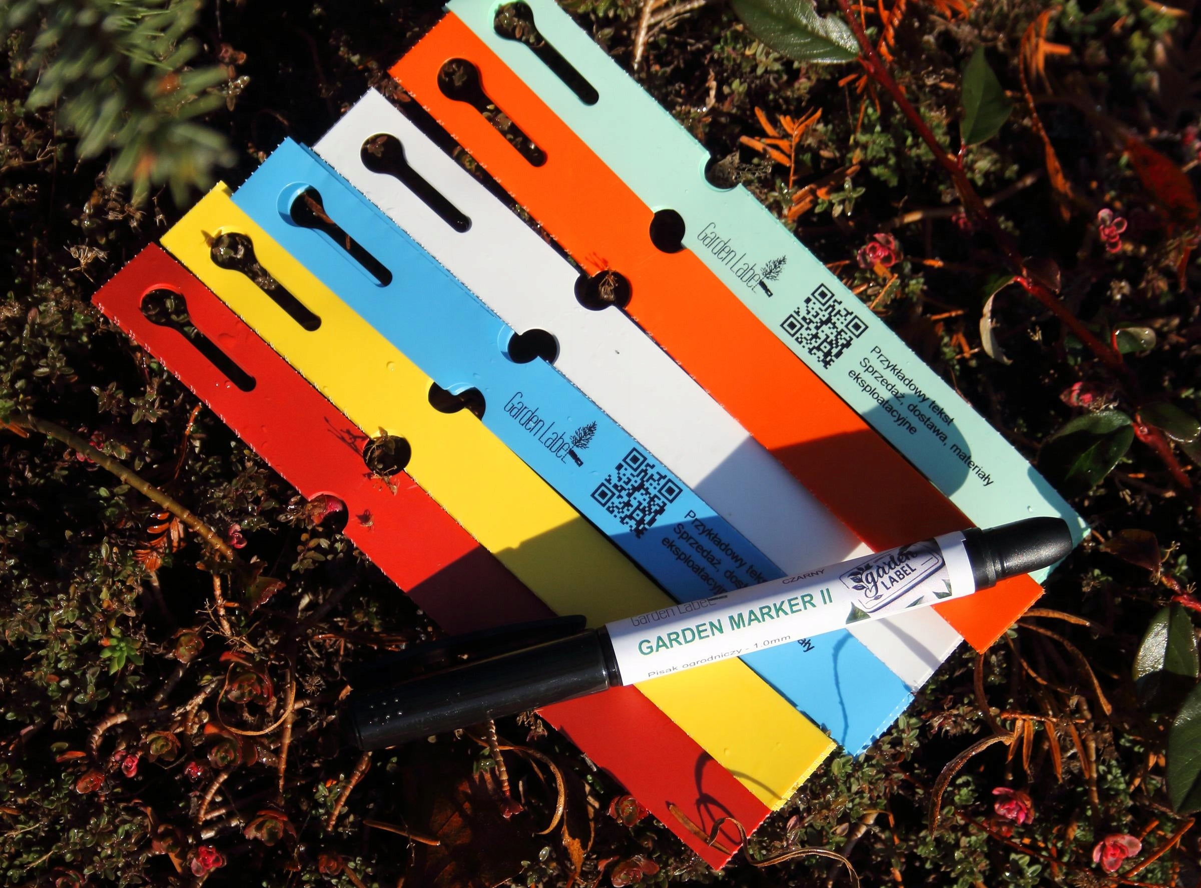 MARKER II+ Labels 6 Colors Loop for Plant Description 160x17mm(17x160) 600 Product weight with unit packaging 1 kg