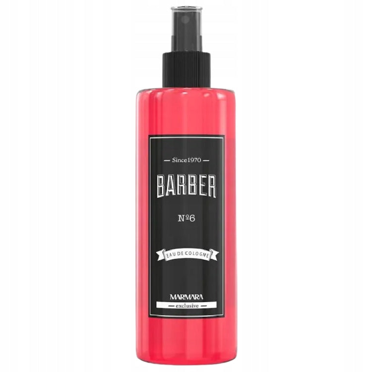 MARMARA BARBER COLOGNE NO6 AFTERSHAVE COLOGNE SPRAY 400 ML Packaging status original