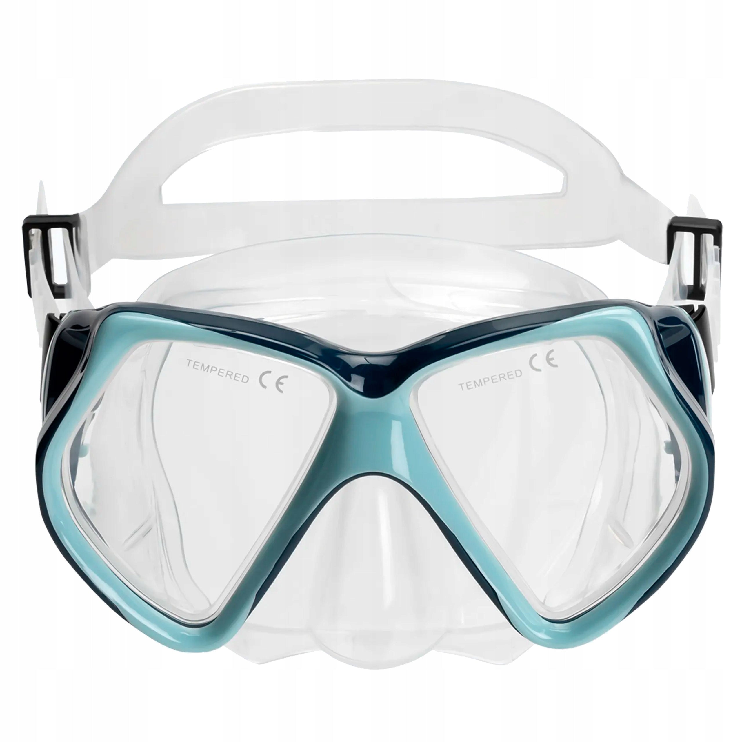 MASK AQUASTIC SHOAL FOR SNORKELING DIVING SWIMMING DOUBLE-GLAZED Manufacturer code Shoal AQS-B4I023-BL