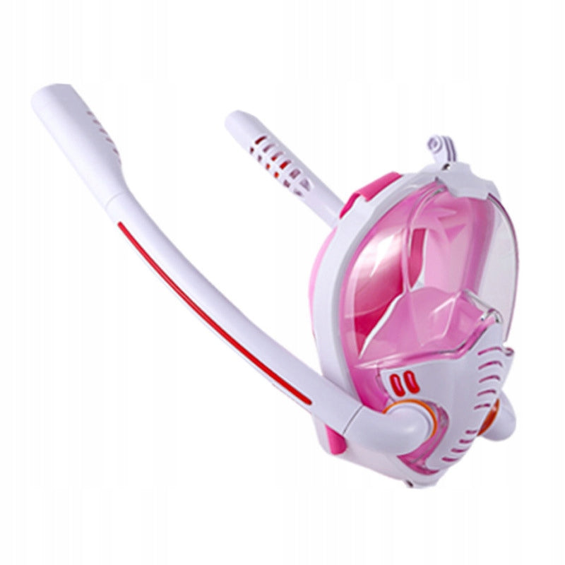 MASK FOR DINKING FULL-SIZE SNORKELLING FOR WATER S pink Packaging status original