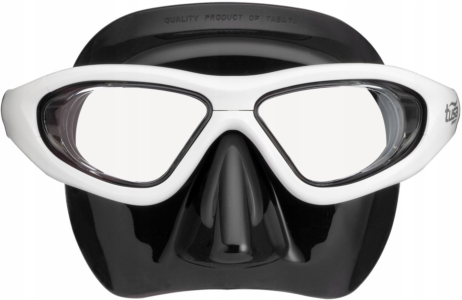 MASK FOR FREEDIVING TUSA UM-29, Black and White