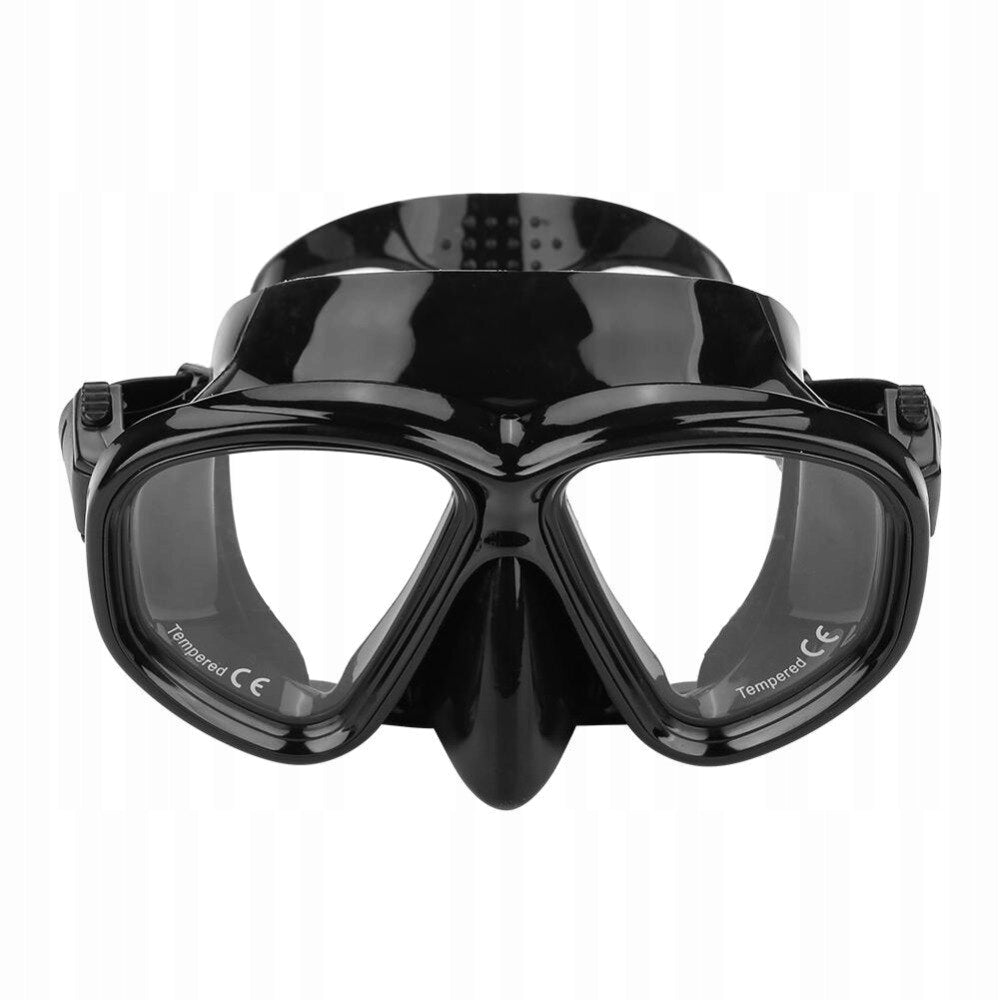 MASK PROFESSIONAL SWIMMING SPORTS FOR DIVING SWIMMING POOL BLACK Packaging status original