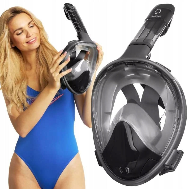 Viso veido nardymo kaukė Tsunami Pro, L/XL