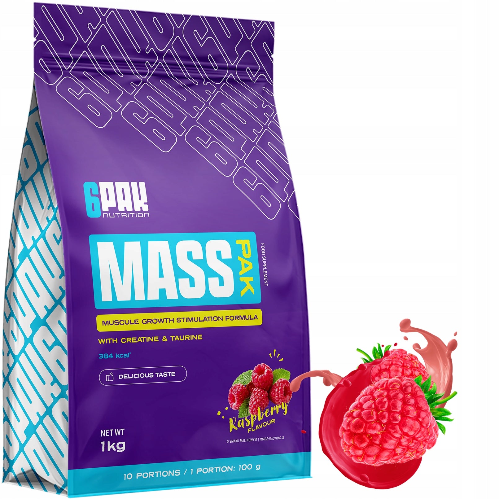 MASS PAK 1KG GAINER COMPLEX PROTEIN CREATINE MASS