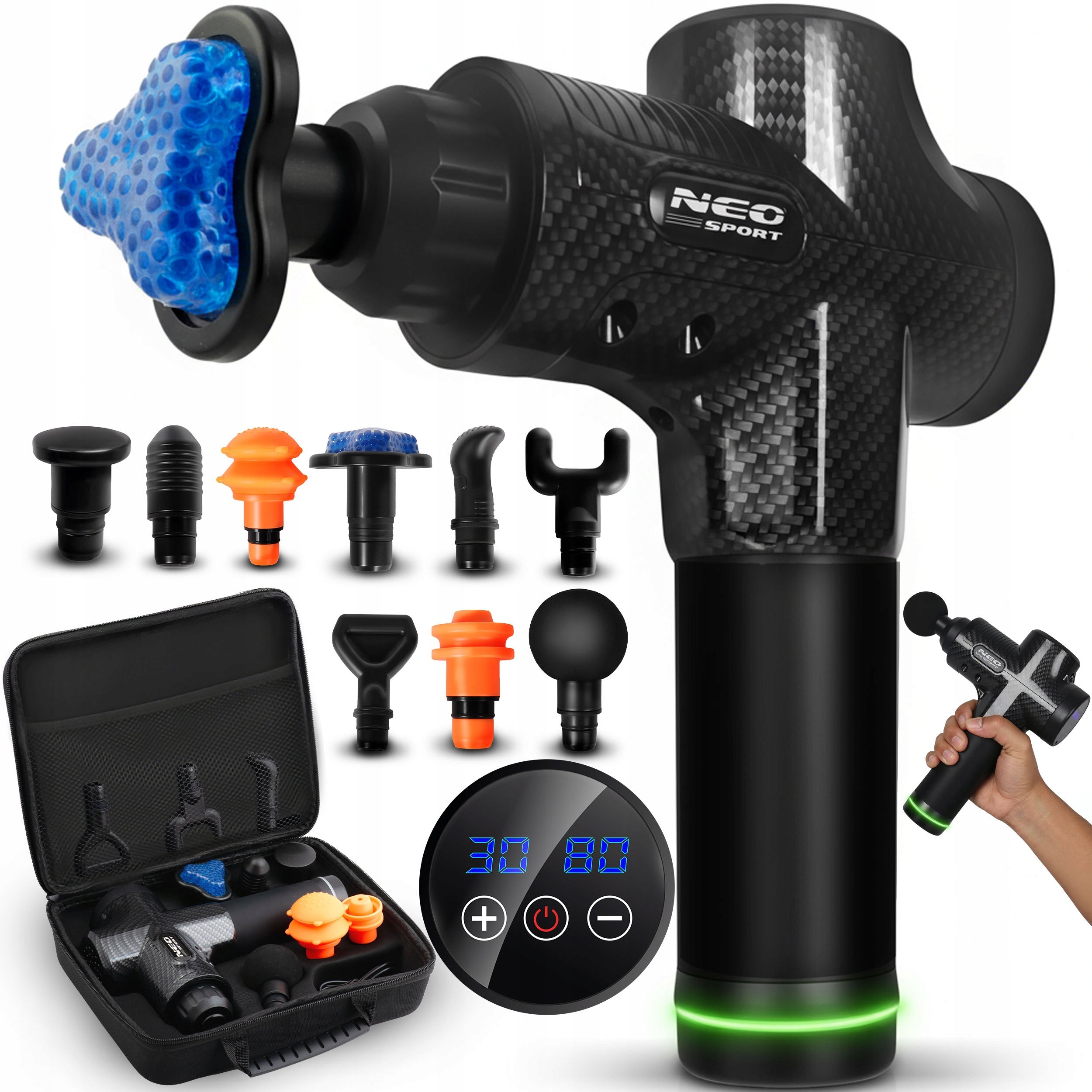 MASSAGE GUN BACK MASSAGER MASSAGE GUN NEO-SPORT