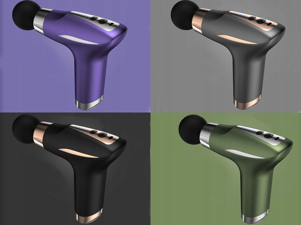 MASSAGE GUN BODY BACK MASSAGER VIBRATING GUN SET OF 6 TIPS EAN (GTIN) 5907451364062