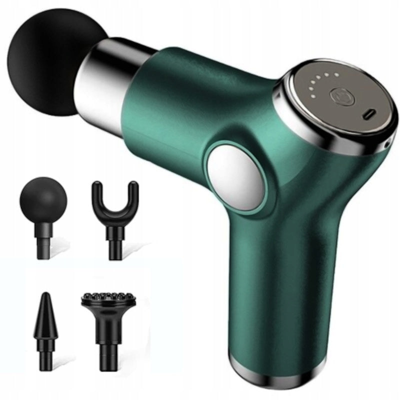 MASSAGE GUN MASSAGER DEVICE NECK BACK LEGS FEET BACK DEVICE Color multicolor