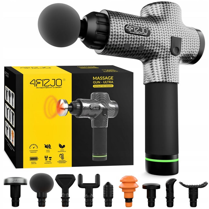 MASSAGE GUN MASSAGER WITH INTERCHANGEABLE TIPS RELAXATION MASSAGE GUN ULTRA