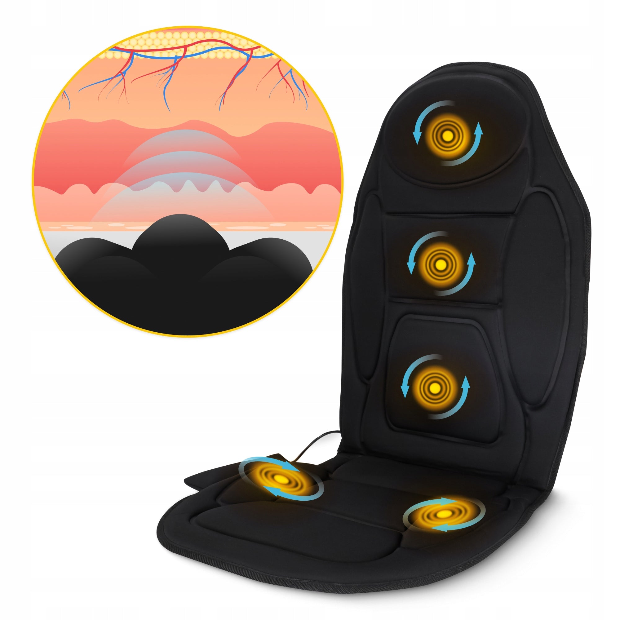 MASSAGE MAT FOR AIR CHAIR VIBRATING HEATED PRO Packaging status original