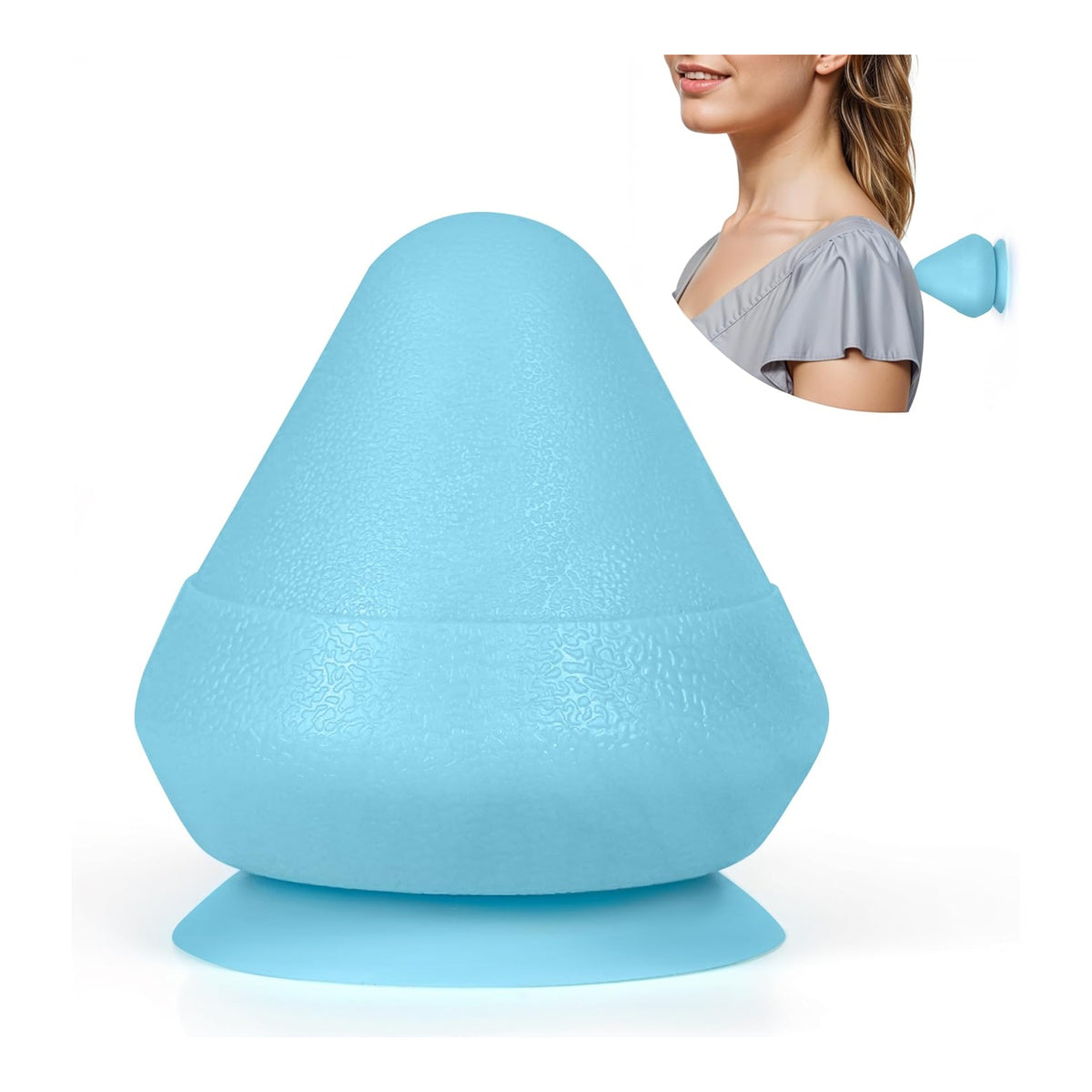 MASSAGER CONICAL FASCIA BALL DEEP MUSCLE REHABILITATION SUCTION CUP
