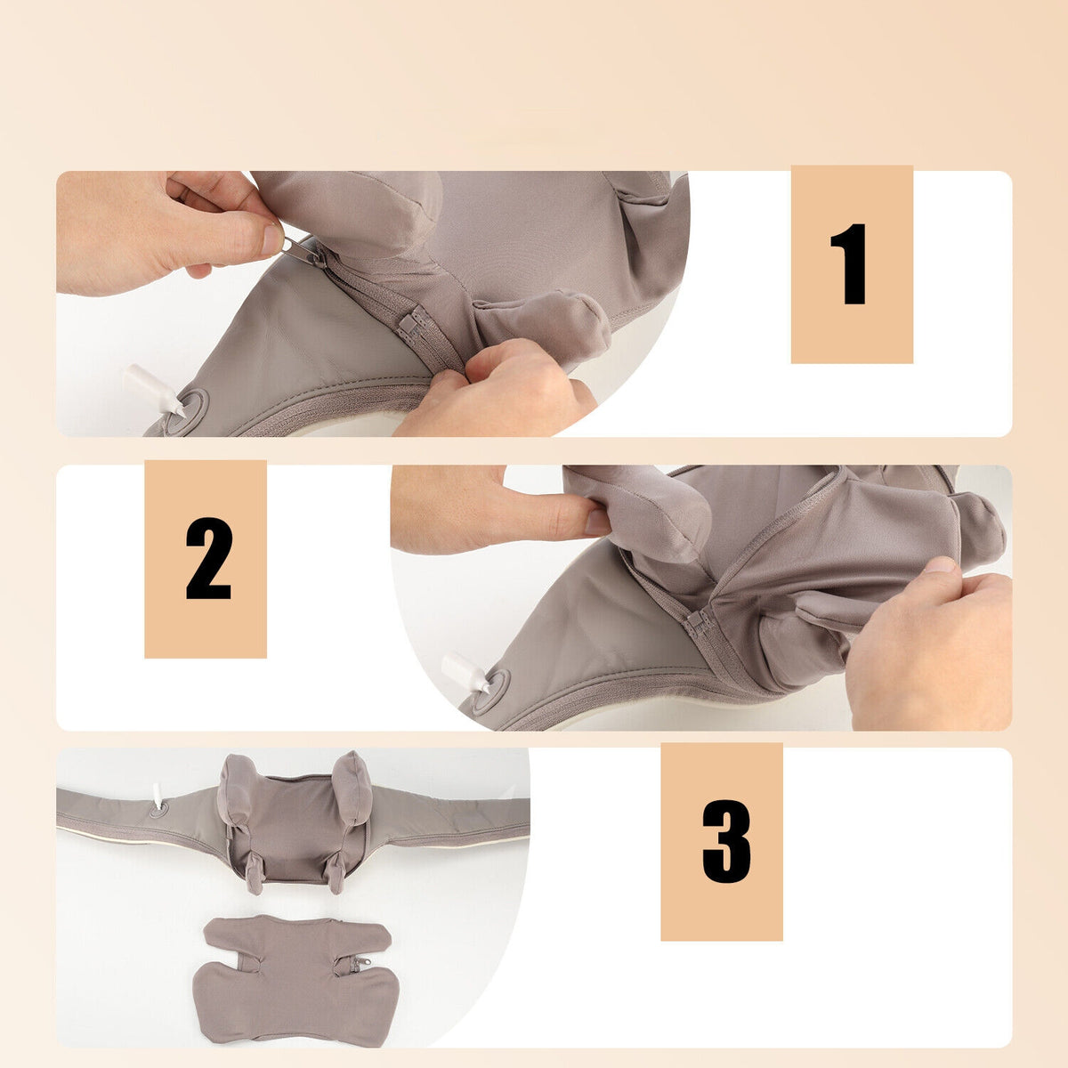MASSAGER NECK BACK BODY MASSAGE DEVICE HEATED MASSAGE Packaging status original